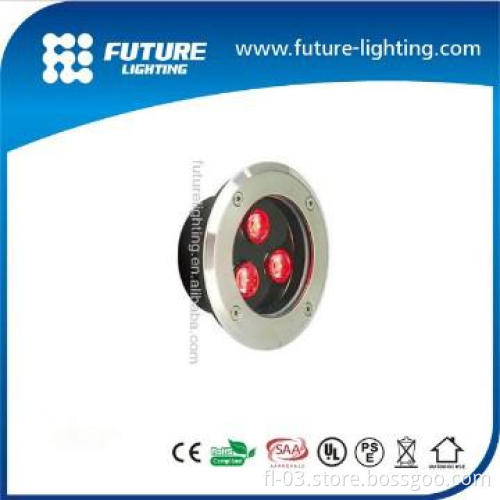 DC12V 3W IP67 wateproof high quality Edison led inground light